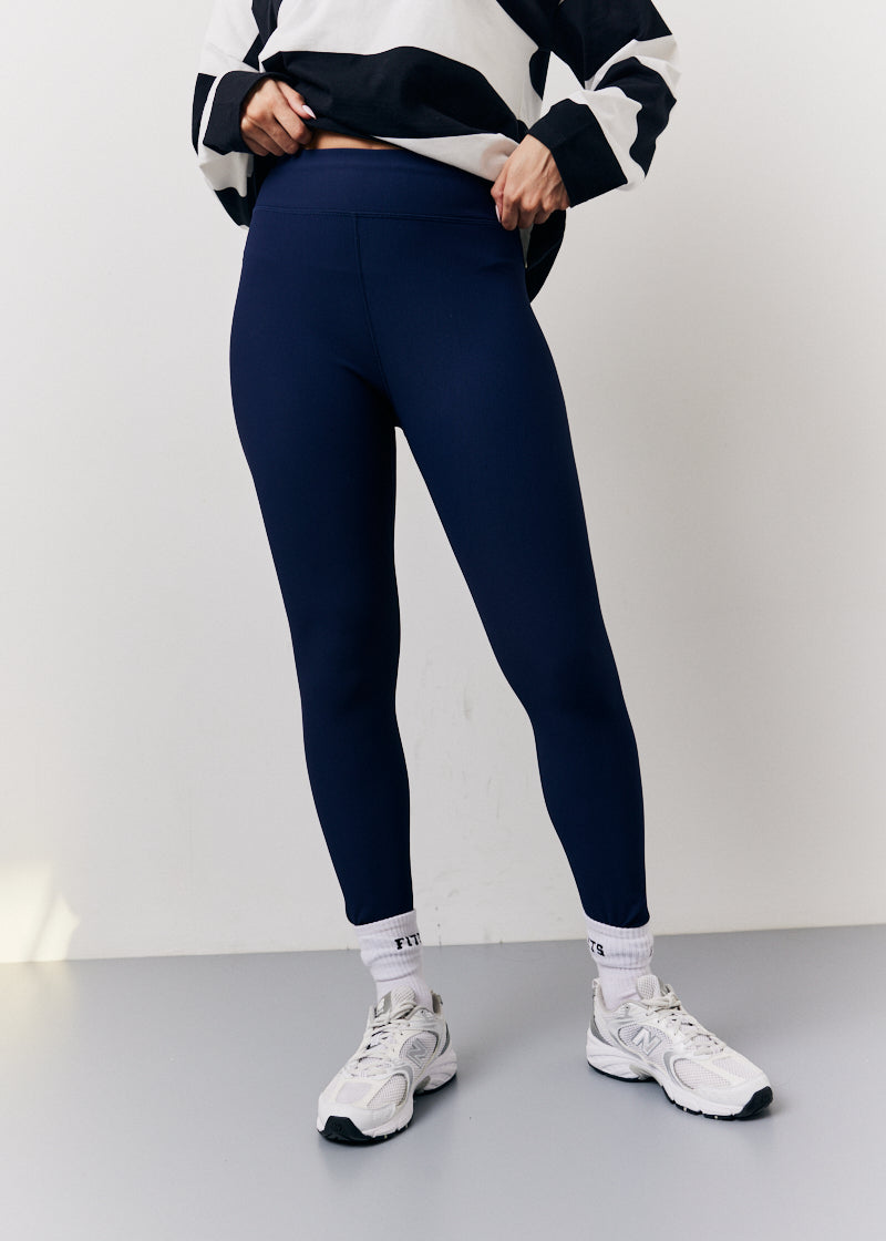 Navy Sculpt and Control Leggings