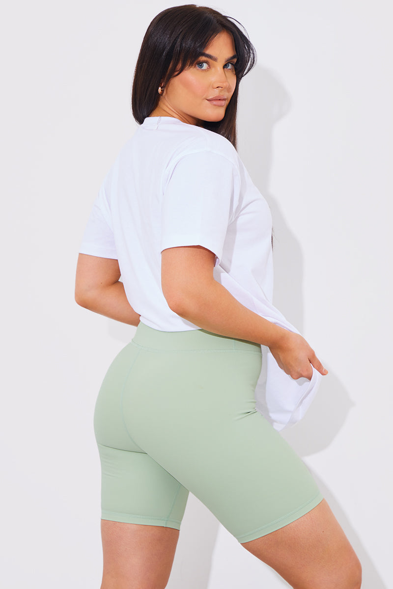High Waisted Scuplt and Control Cycling Shorts