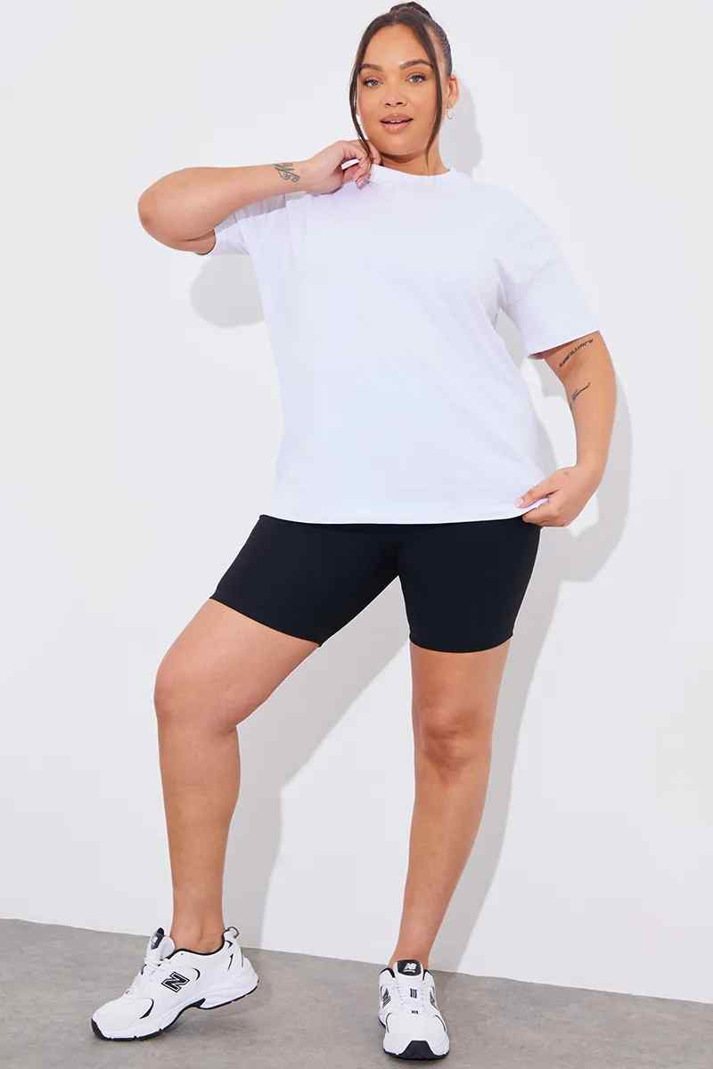 High Waisted Sculpt and Control Cycling Shorts