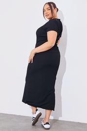 Reversible Stripe Co-Ord Midi Skirt