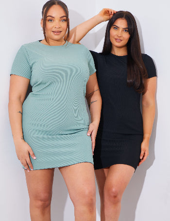 Cap Sleeve Reversible Mini Dress