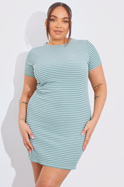Cap Sleeve Reversible Mini Dress