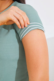 Cap Sleeve Reversible Mini Dress