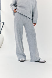 Knitted Wide Leg Co Ord Trouser