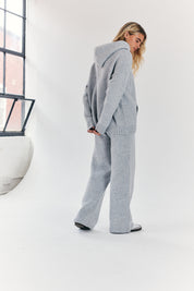 Knitted Wide Leg Co Ord Trouser