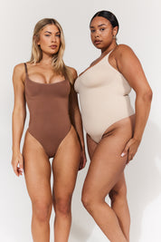 Seamless Strappy Snatched Shapewear Bodysuit