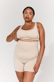 Seamless Snatched Scuplting Chafing Short