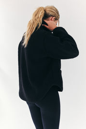 Borg Lined Half Zip up Fleece