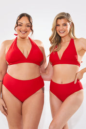 Sculpt And Control High Waist High Leg Bikini Bottom