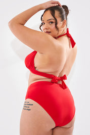 Sculpt And Control High Waist High Leg Bikini Bottom
