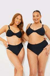 Sculpt Ring Detail Underwire Bikini Top