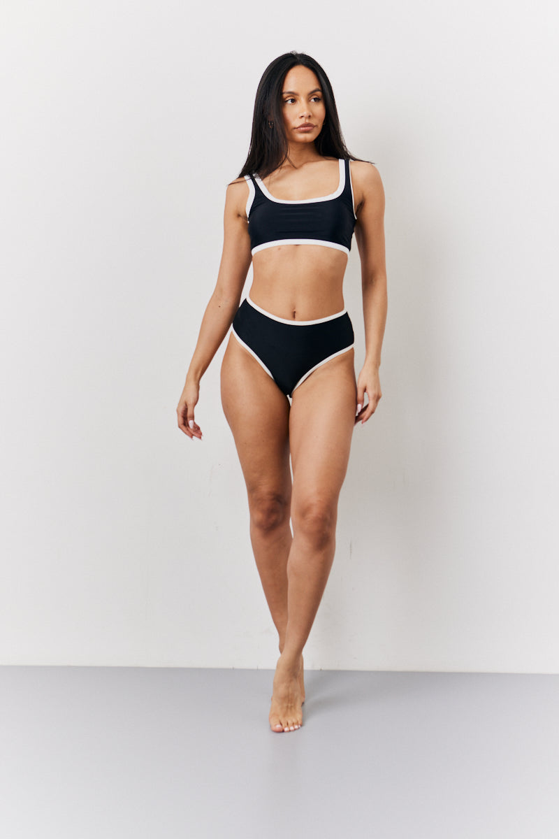 Black Contrast Binding High Waist Bikini Bottoms InTheStyle black-contrast-binding-high-waist-bikini-bottoms-inthestyle