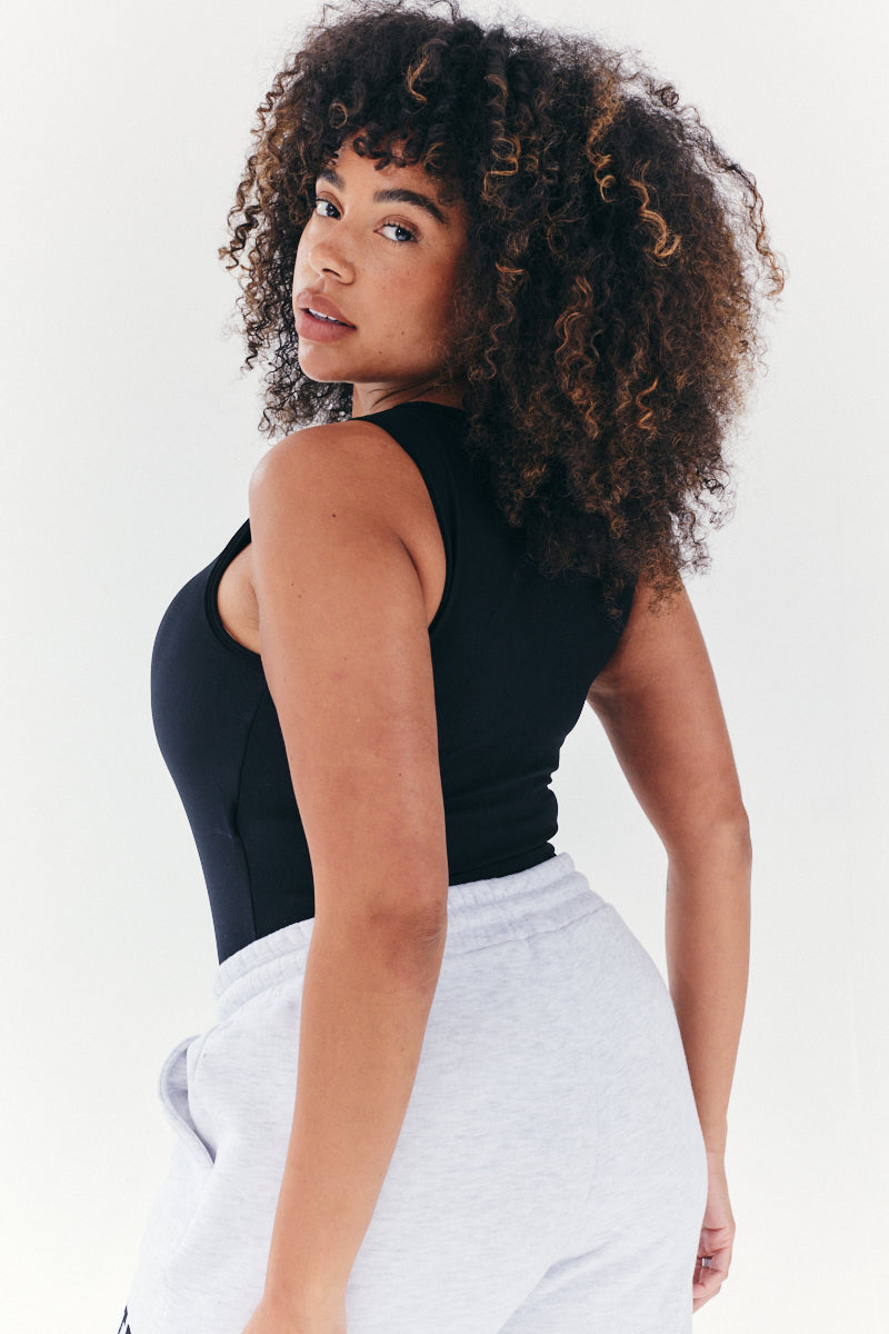 Sculpt & Control Racer Neck Bodysuit