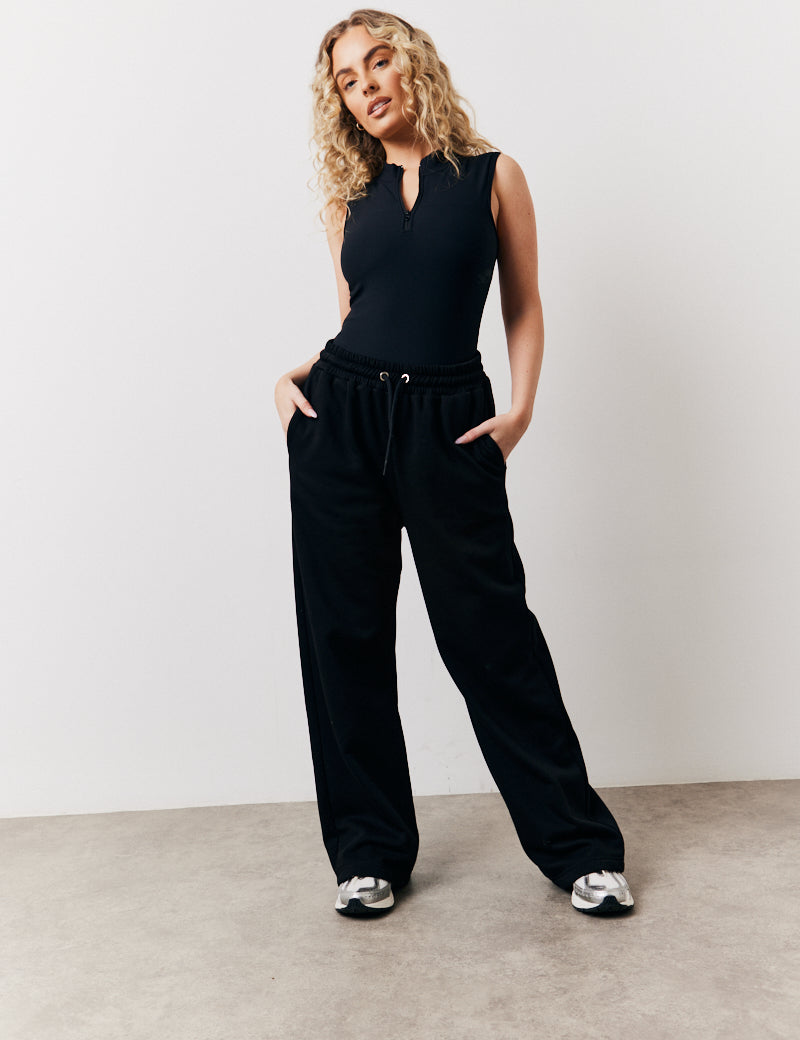 Built In Bra Sculpt & Control Zip Front Bodysuit