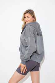 FITS EMBROIDED ZIP UP JERSEY JACKET 