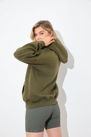 FITS EMBROIDED ZIP UP JERSEY JACKET 