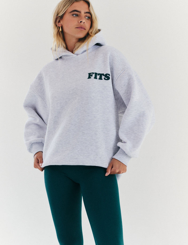 Fits Bubble Print Hoodie