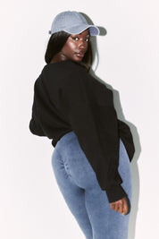 Fits Printed Crew Neck Sweatshirt