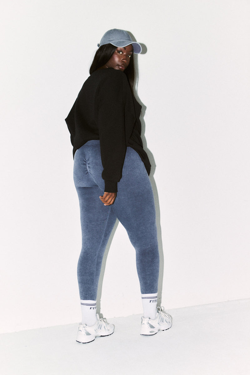 Fits Printed Crew Neck Sweatshirt