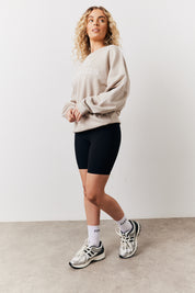 Stone Fit Leisure Club Graphic Oversized Sweatshirt