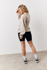 Stone Fit Leisure Club Graphic Oversized Sweatshirt