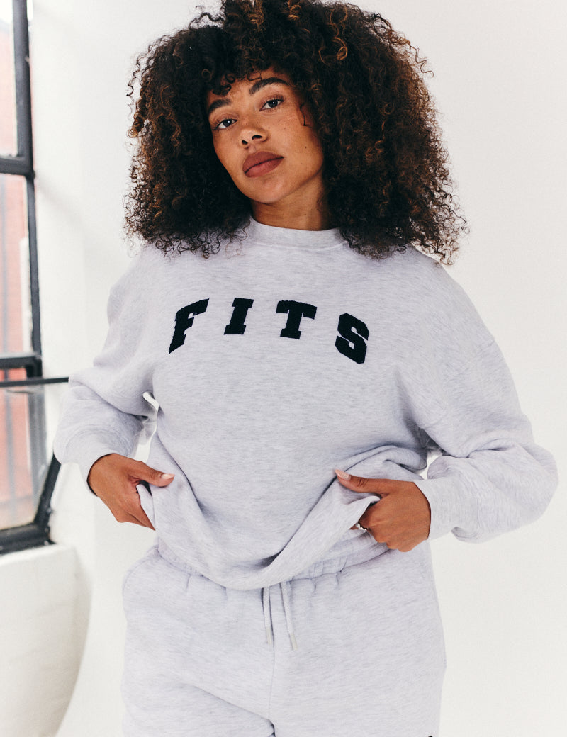 Crew Neck Embroidered Sweater