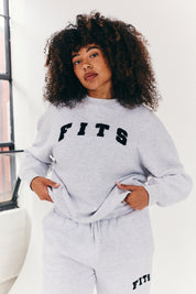Crew Neck Embroidered Sweater