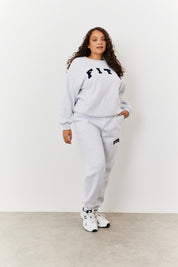 Crew Neck Embroidered Sweater