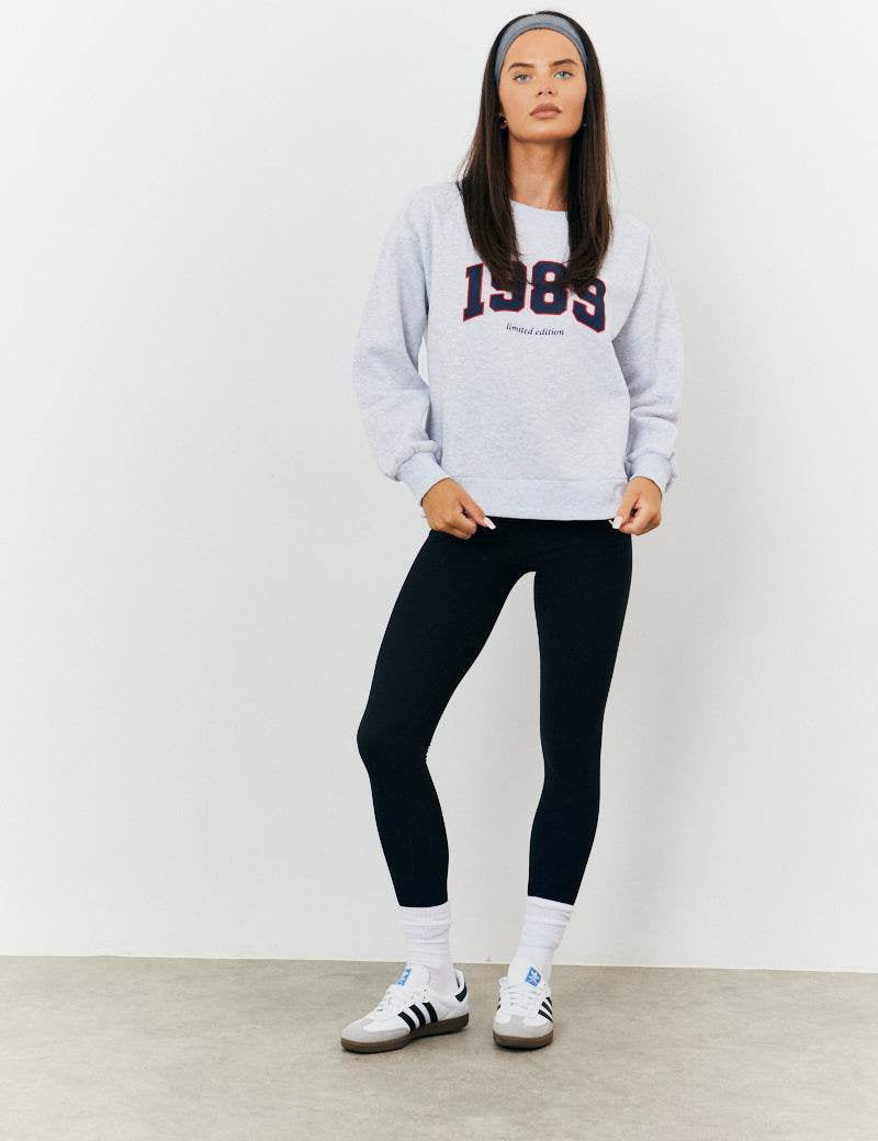 1989 Printed Graphic Sweatshirt - InTheStyle