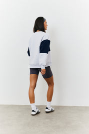 New York Colour Block Varsity Sweatshirt