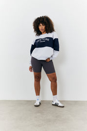 New York Colour Block Varsity Sweatshirt
