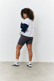 New York Colour Block Varsity Sweatshirt