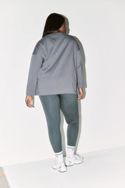 Fits Embroidered Crew Neck Long Sleeve T-Shirt