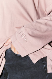 Fits Embroidered Crew Neck Long Sleeve T-Shirt