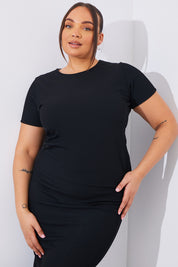 Short Sleeve Stripe Reversible Co-Ord Top