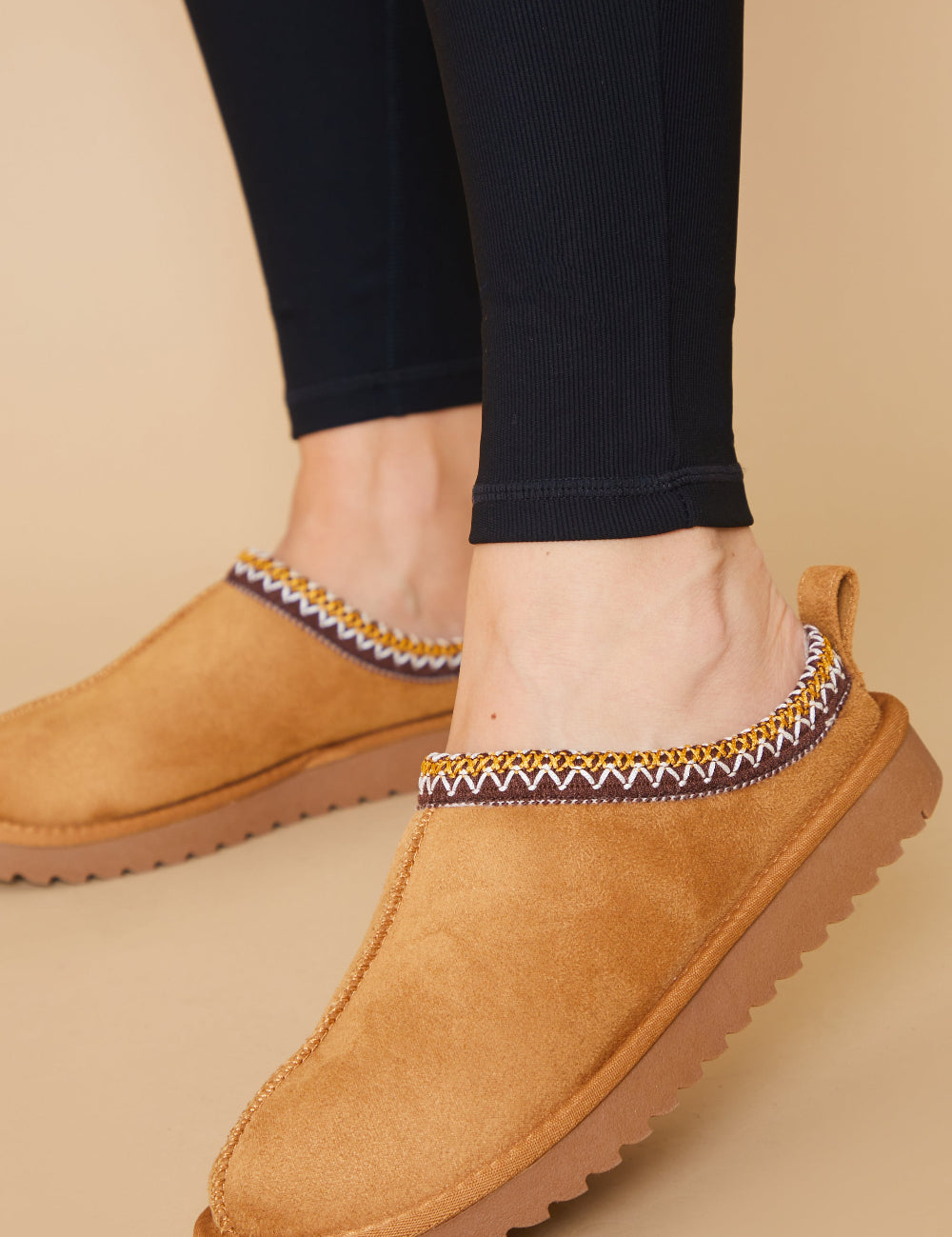Aztec Faux Suede Shoe