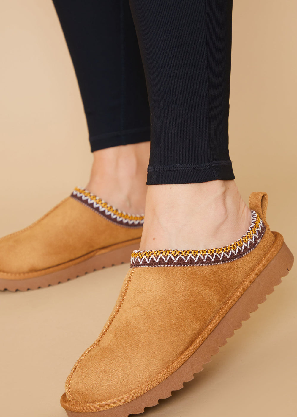 Aztec Faux Suede Shoe