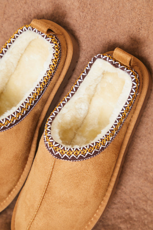Aztec Faux Suede Shoe