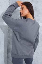 Active Graphic Oversized Sweatshirt