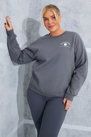 Active Graphic Oversized Sweatshirt