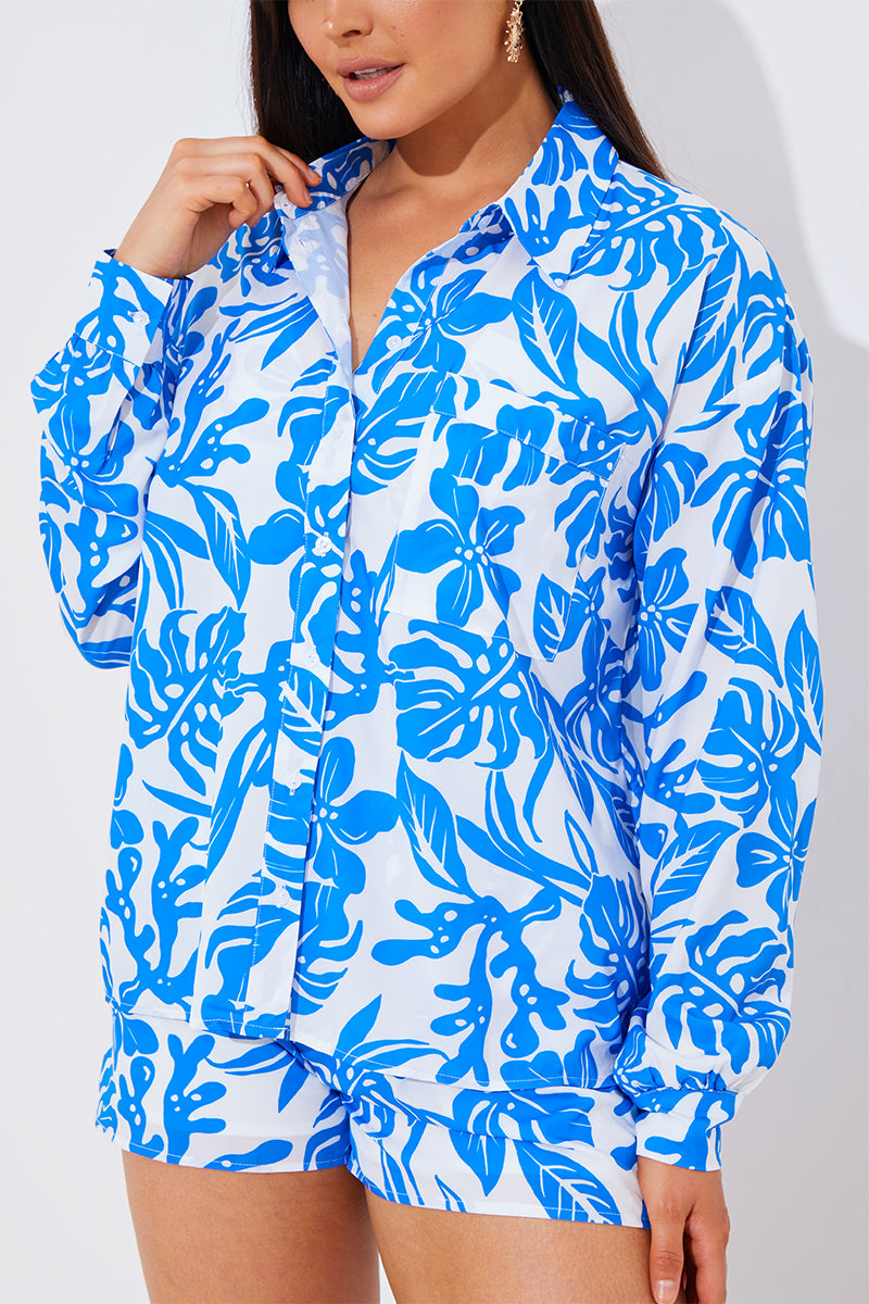 Printed Shirt Co Ord