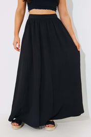 Woven Maxi Skirt