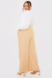 Pin Stripe Wide Leg Trousers