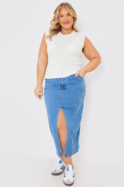 Waffle Knit Sleeveless Top