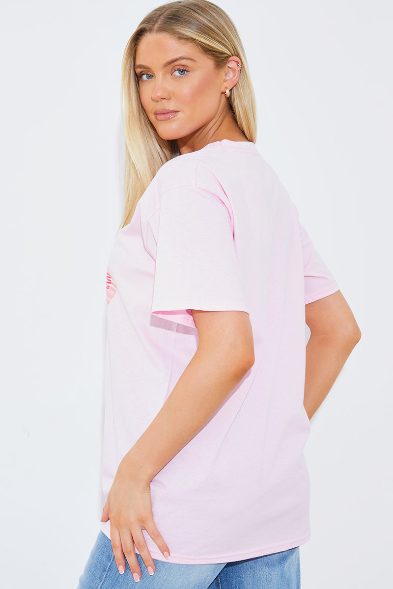 'I'm Just a Love Machine' Slogan T-Shirt