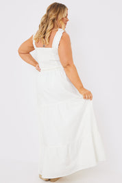Woven Tiemaxi Skirt