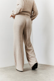 Wide Leg Knit Co-Ord Trouser