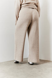 Wide Leg Knit Co-Ord Trouser