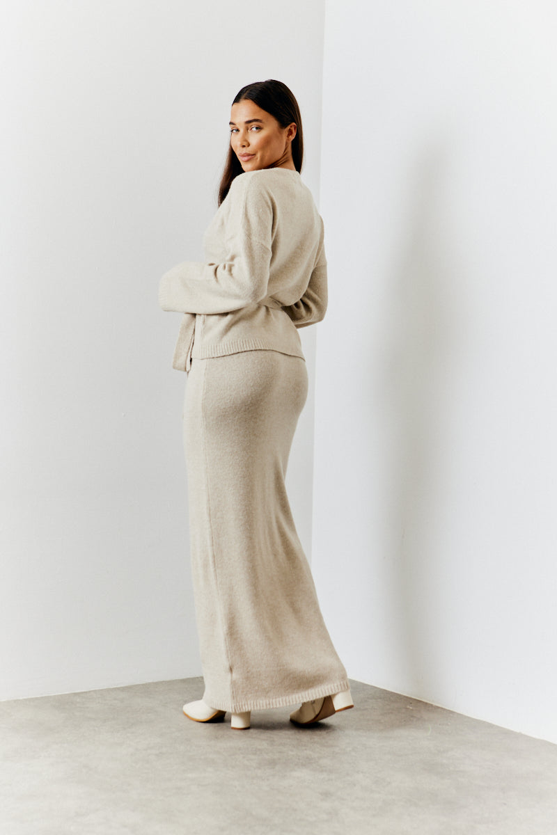 Wrap Knit Co-Ord Cardigan