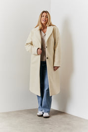 Longline Wool Duster Coat